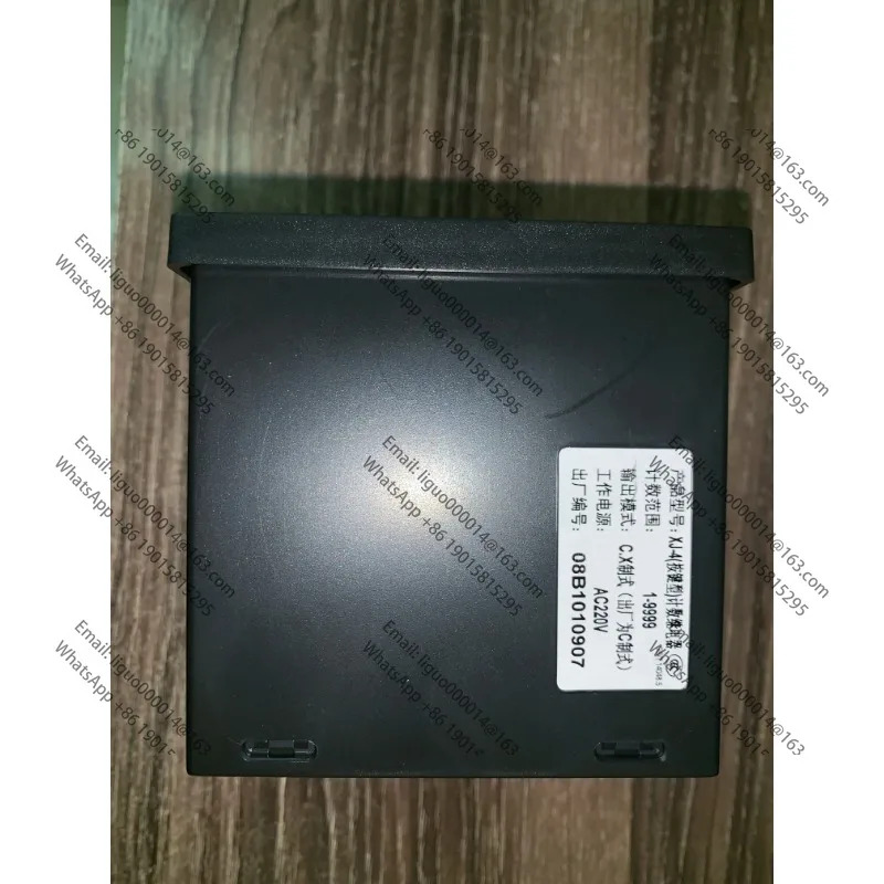 c-lin 전기 카운터 XJ-4 LED 디스플레이 계산 릴레이 AC220V 검정색