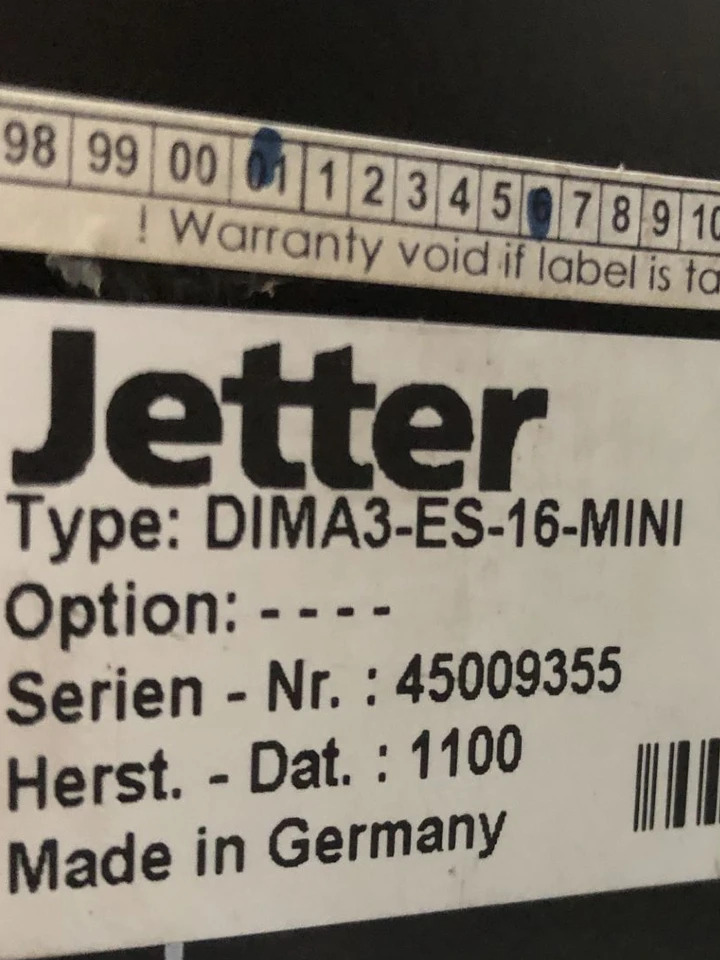 JETTER Kinder 서보 드라이버 DIMA3-ES-16-MINI 오리지널