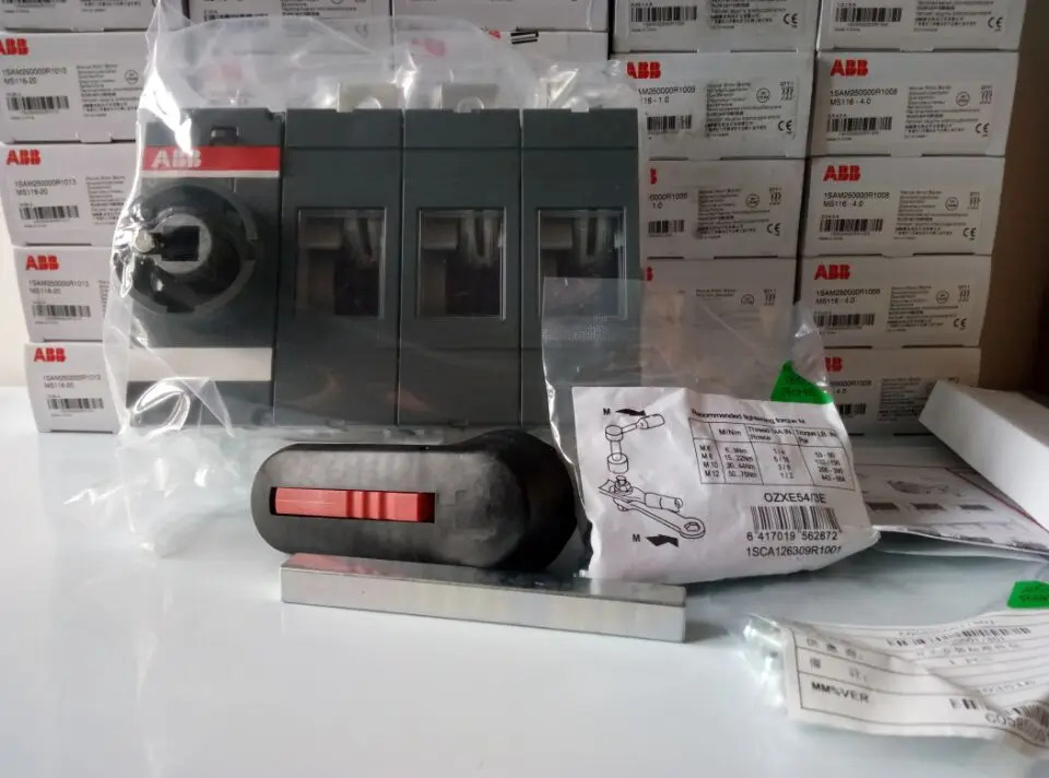 오리지널 ABB 단로기 OT400E03K/OT400E04K 신