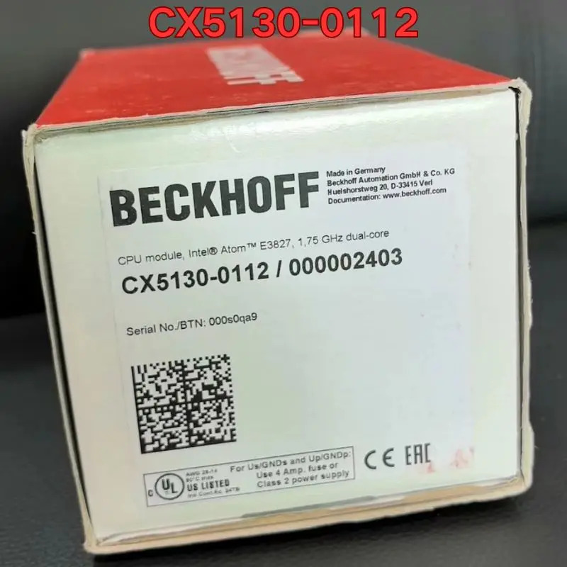 PLC 모듈 CX5130-0112 신