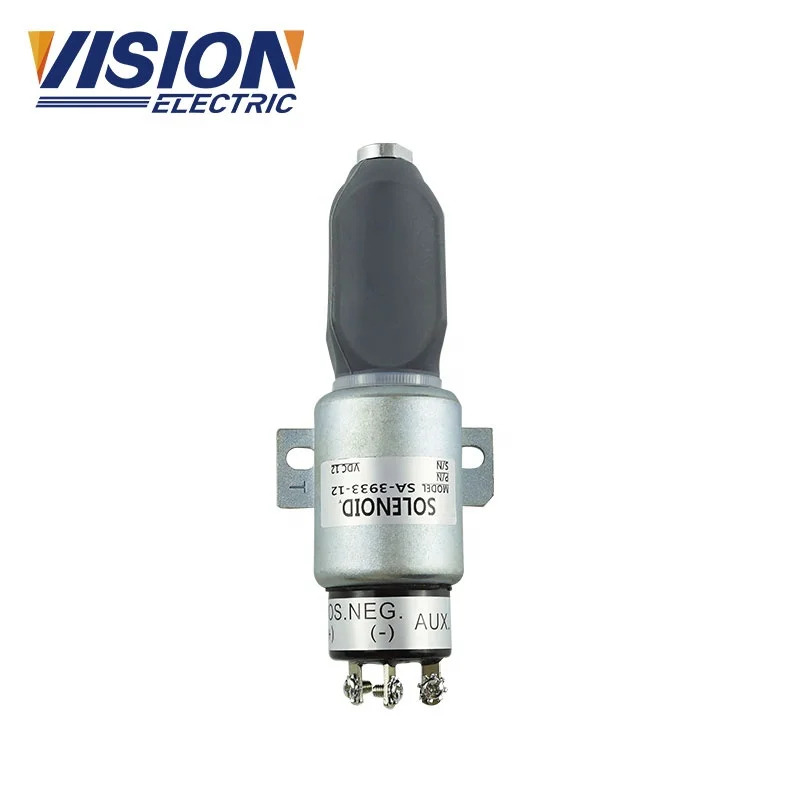 12v 솔레노이드 밸브 SA-3933-12 디젤 엔진 24v SA-3933-24