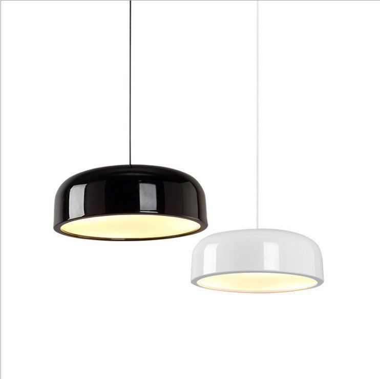 미니멀 천장등 모던 조명 식탁등 북유럽 주방등 다이닝 펜던트 48cm 화이트 풀스펙트럼 LED 광원 3색 디밍 - 상세 이미지 5