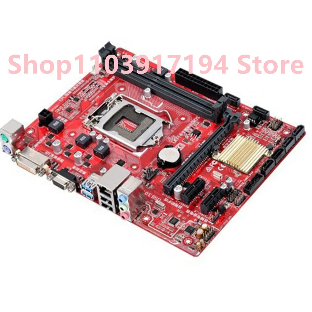 ASUS호환 마더보드 B85M-HQ 1150 DDR3 16GB PCI-E 3.0 SATA III USB3.0 VGA 마이크로 지지대 i5-4690 i5-4570 i3 용