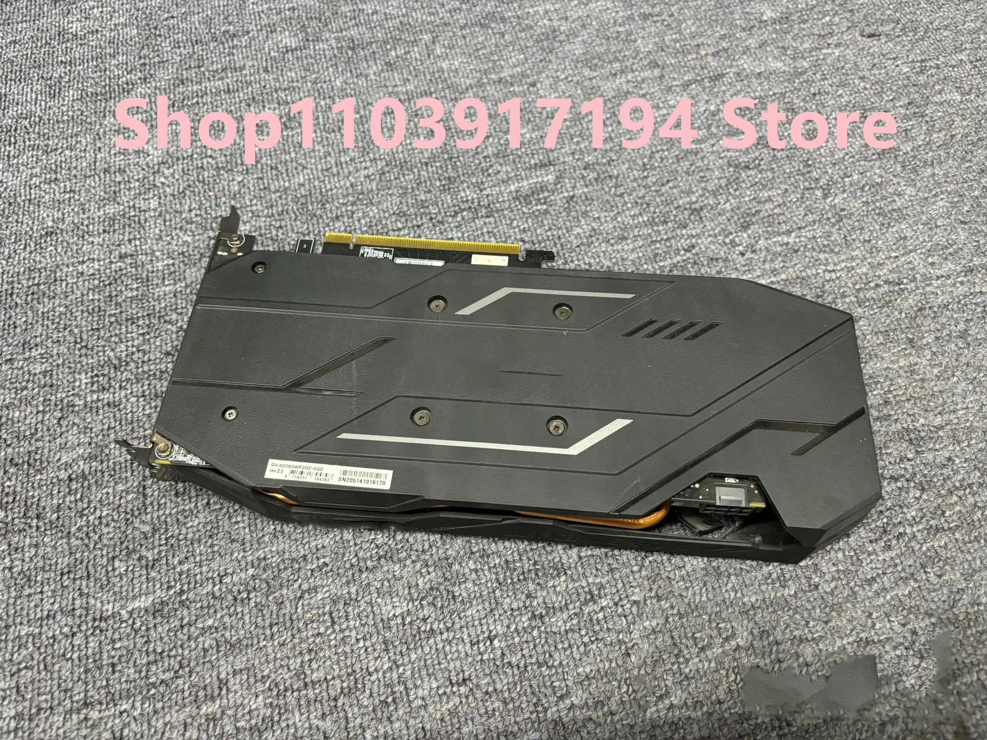 Gigabyte호환RTX2060 6G 디스플레이 카드 GV N2060WF2OC 6GD