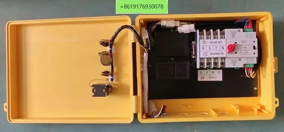 5핀 10kW ATS 단상 220V 발전기 컨트롤러 자동 시작 시스템 시작/정지 기능