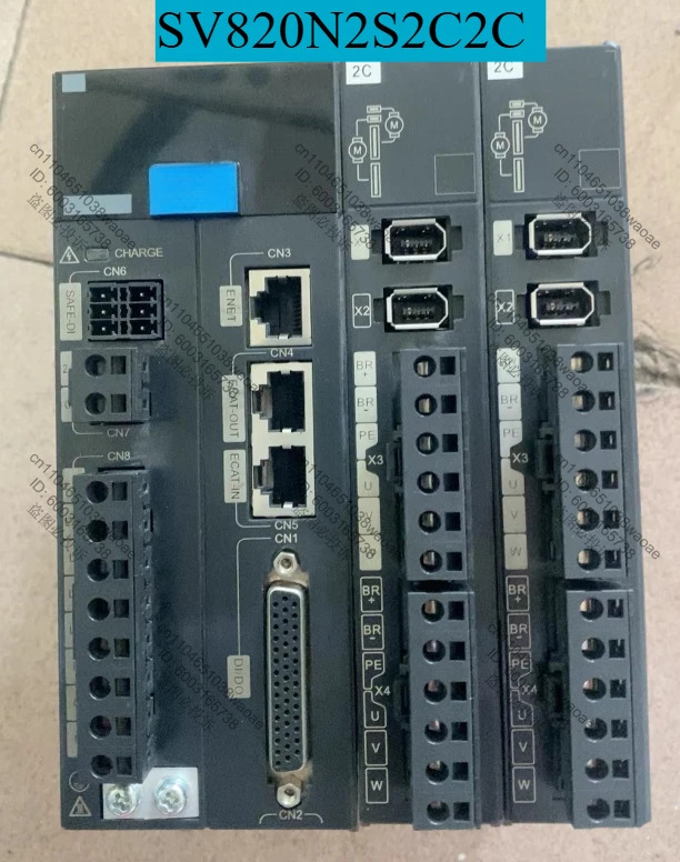 SV820N2S2C2C 서보 드라이브 입력 9.0A/6A 출력 2.8A 200-240V 리퍼 완료 OK