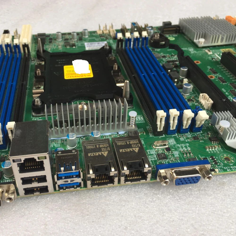 Supermicro X11SPi-TF 단일 채널 마더보드 듀얼 10G 이더넷 포트 C622 칩 M.2 IPMI LGA3647