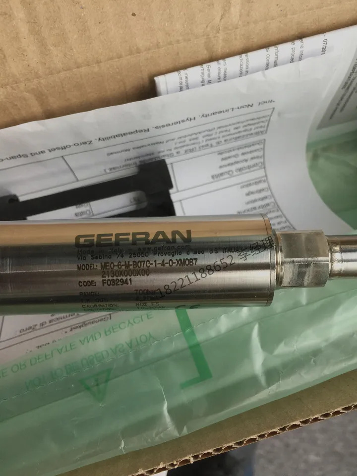GEFRAN 용융 압력센서 ME0 신