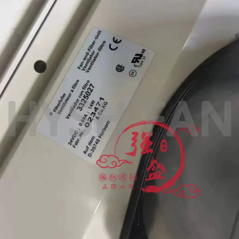 오리지널 냉각팬 24V 0.59A 14W 3325027 신