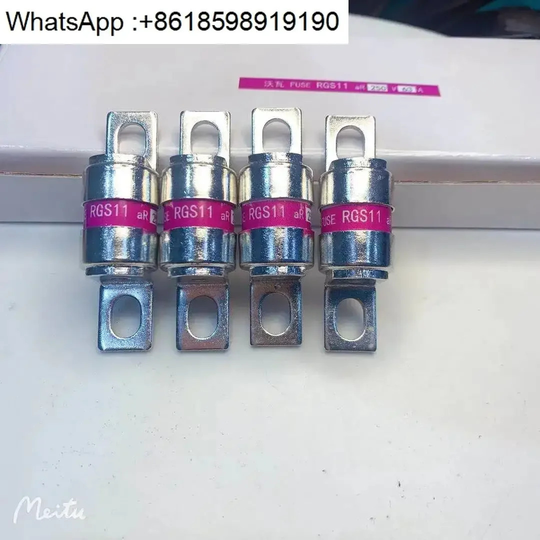 10PCS Wowa 고속 퓨즈 RGS11 CR2L 실버 퓨즈- 50A 80A 100A 125A 160A