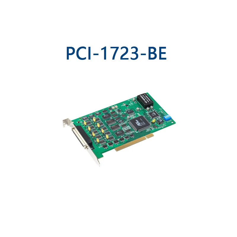 Advantech PCI-1723-BE 비절연 아날로그 동기 출력 기능 자동 16 비트 8채널