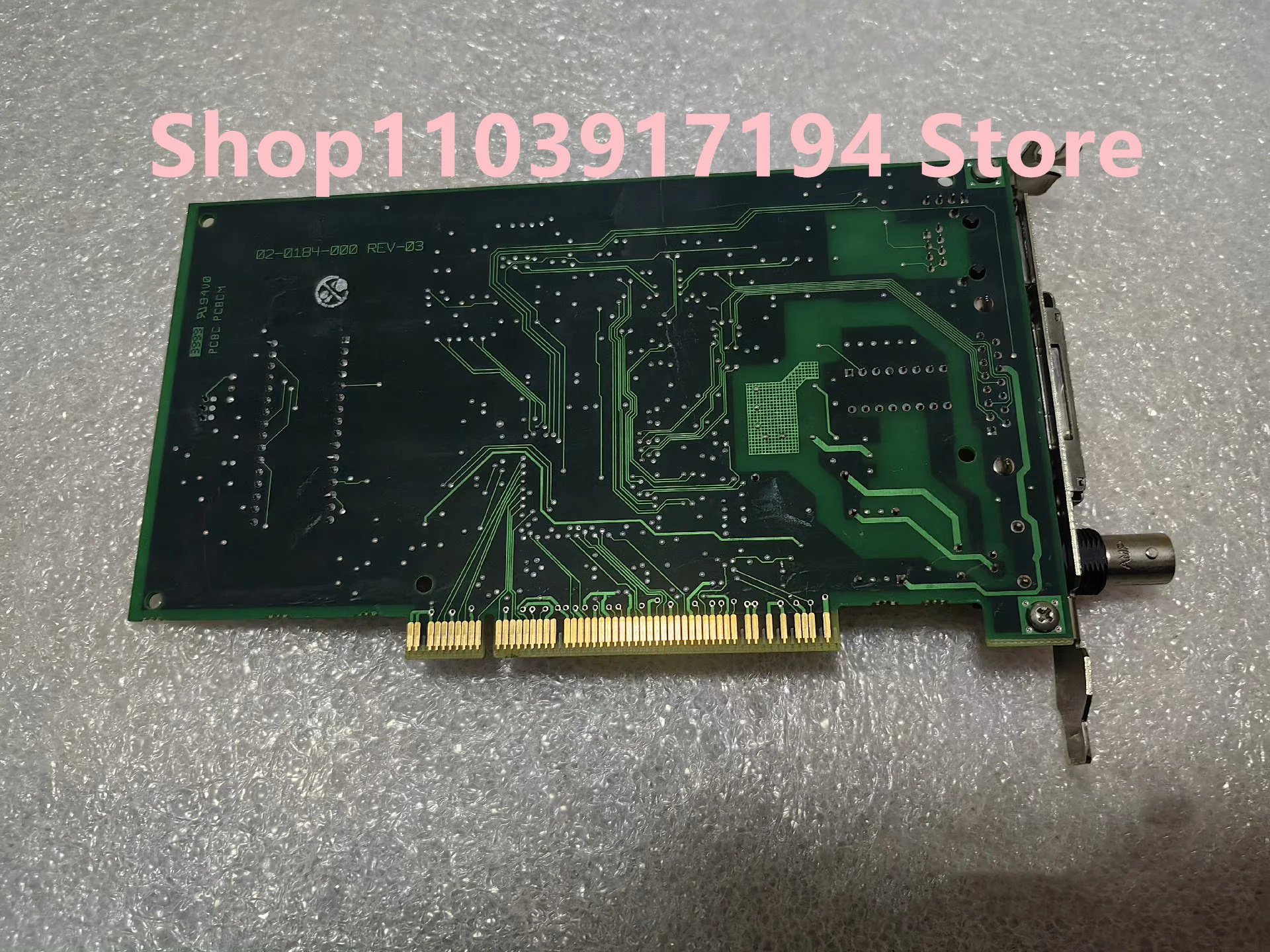 REV-A 패스트 이더 XL PCI RJ-45 AUI BNC 02-0184-000 3COM 03-0184-000