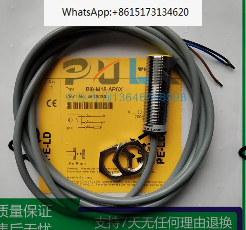 터크 스위치 Bi8-M18-AP6X Bi8-M18-AN6X Bi8-M18-AP6X-H1141 2 개