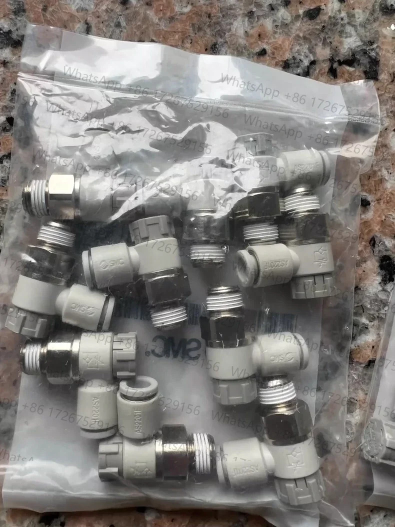 10PCS 속도조절 밸브 AS2201F-01-06S