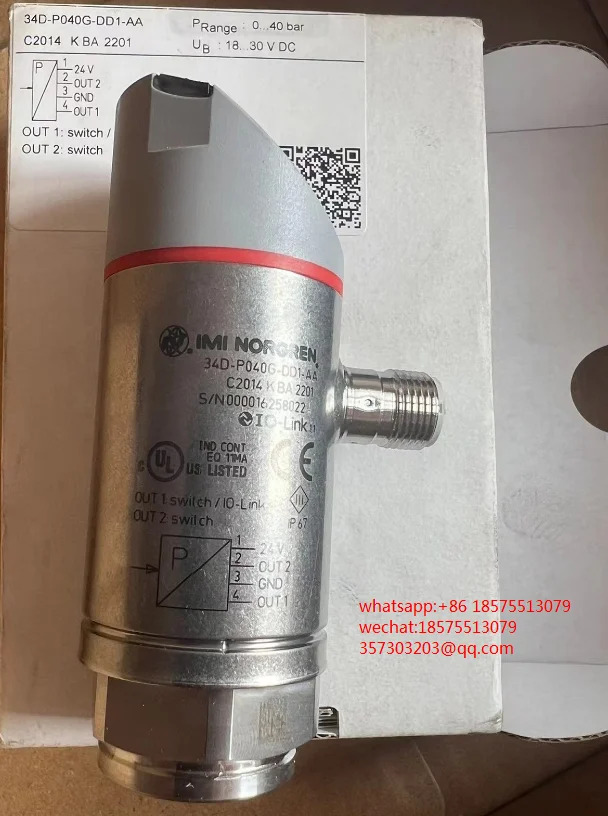 압력센서 NORGREN 34D-P040G-DD1-AA