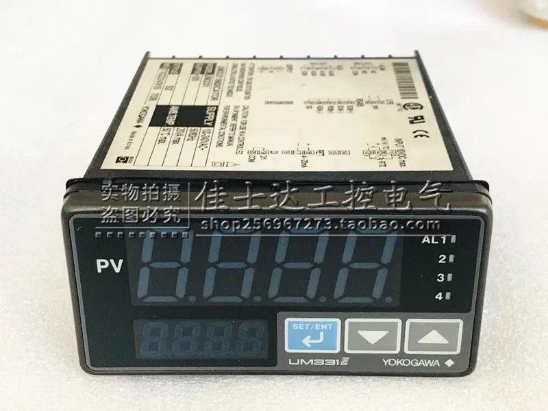 오리지널 YOKOGAWA 요코가와 온도 컨트롤러 과온 디지털 알람 UM331 100-240VAC 포장