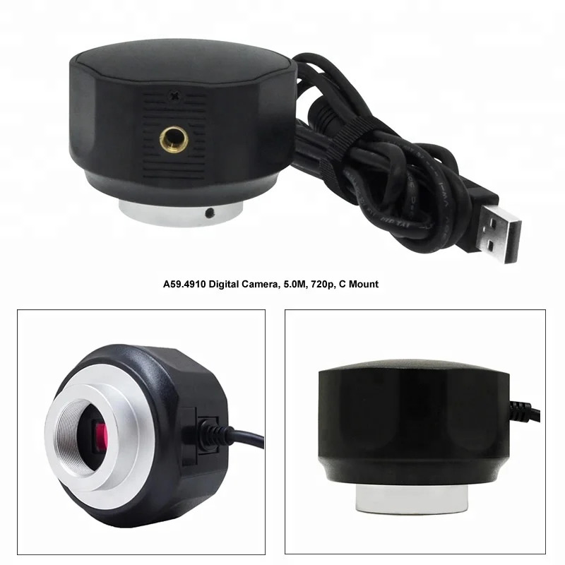 OPTO-EDU A59.4910-M05 현미경 컬러 ccd 카메라