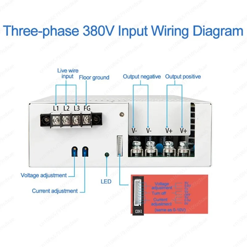 출력 전류 전압 모두 조절식 스위칭 전원공급장치 AC-DC 4000W 24 V 36 48 60 72 80 90 110 220V