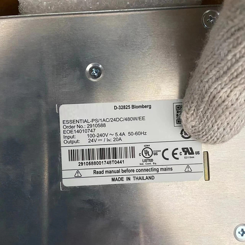 Phoenix Power Supply ESSENTIAL-PS1AC/24DC/480W/EE 2910588용