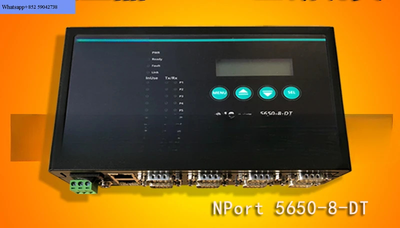 Mosha MOXA NPORT5650-8-DT RS232 422 485 8 포트 직렬 서버