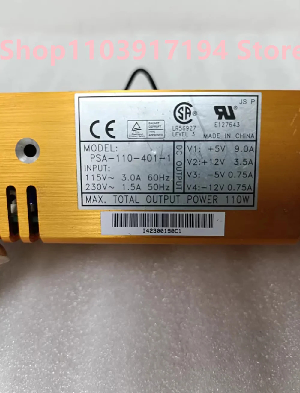 PHIHONG 산업컴퓨터 전원공급장치 PSA-110-401-1