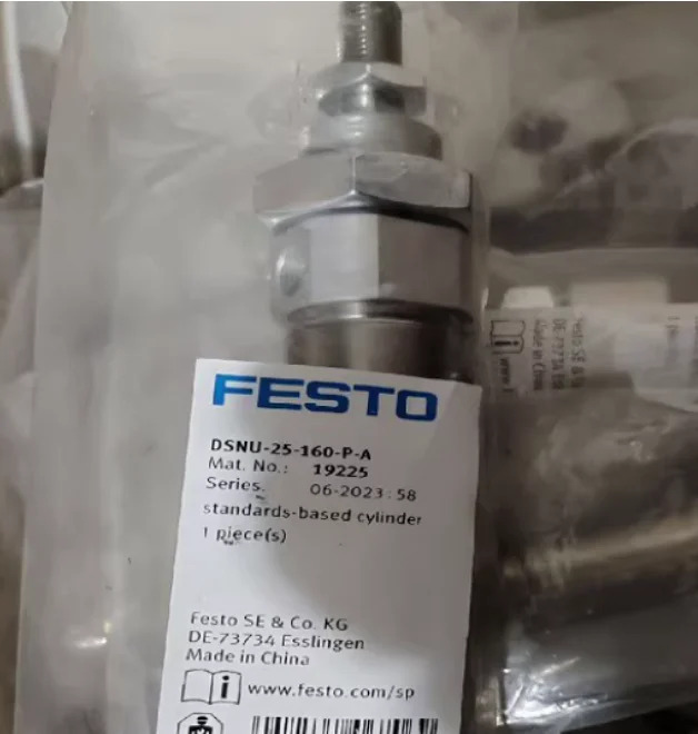 오리지널 FESTO 실린더 19212-DSNU-20-100-P-A 14328-DSNU-20-90-P-A 신