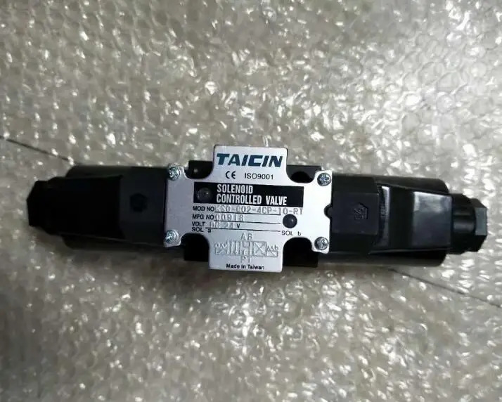 TAICIN 유압 밸브 솔레노이드 제어 MOD NO TS-G02-2DP-N-T KSO-G02-4CP-10-RT 대만 기술 일본산