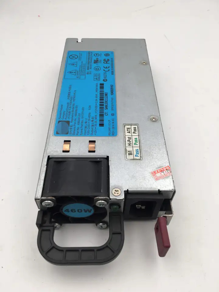 HSTNS-PL14 hp호환 DL380 G6 서버 전원공급장치 499249-001 499250-201 511777-001 460W PS-2461-1C-LF