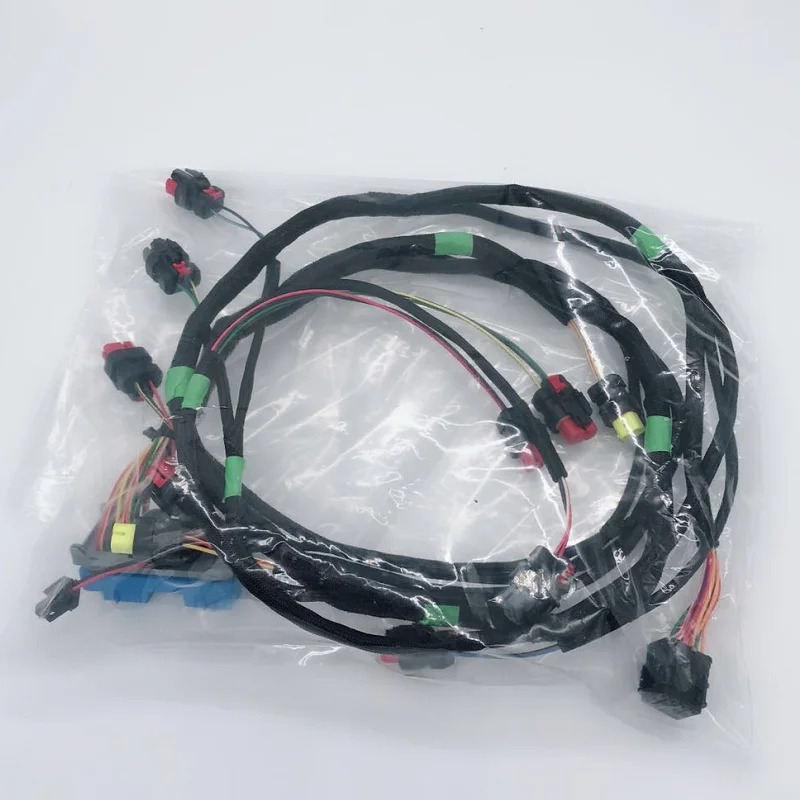 Cat 320d 323d 굴삭기 엔진 배선 하네스 C6.4 296-2617 Harness As-Engine