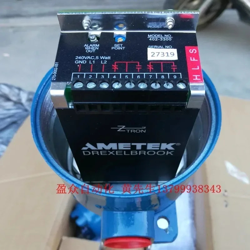 레벨 스위치 502-3X00 Z-TRON 미국 DE AMETEK RF 어드미턴스 게이지