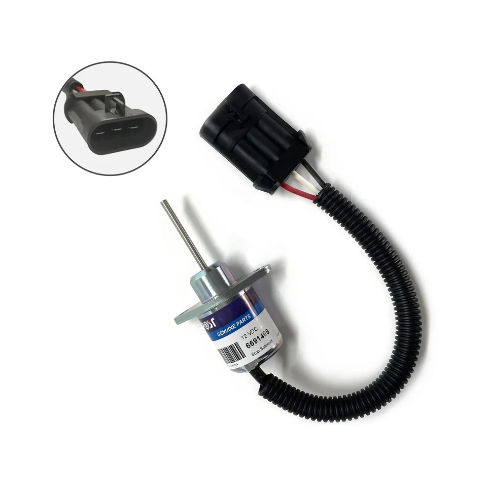 기계 엔진 부품 1G925-60010 12V Bobcat S185 스키드 스티어 1G925-60011 31143301-406 정지 솔레노이드 6691498