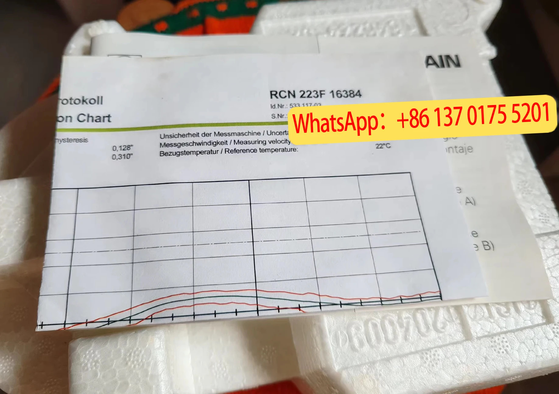 RCN 223F 16384 03S17-0D 신 ID 533 117-03 엔코더 223F1638403S17-0D 533117-03