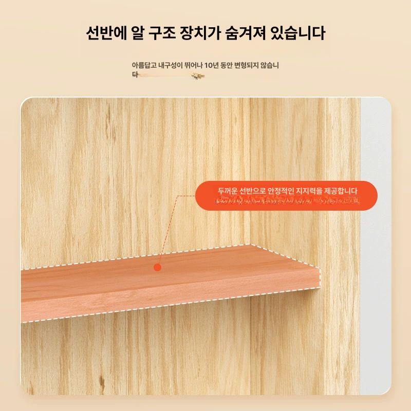 투명 쇼케이스 미니수납장 진열대 디스플레이 거실 미닫이 도어 보관함 캐비닛 서랍장 - 상세 이미지 4