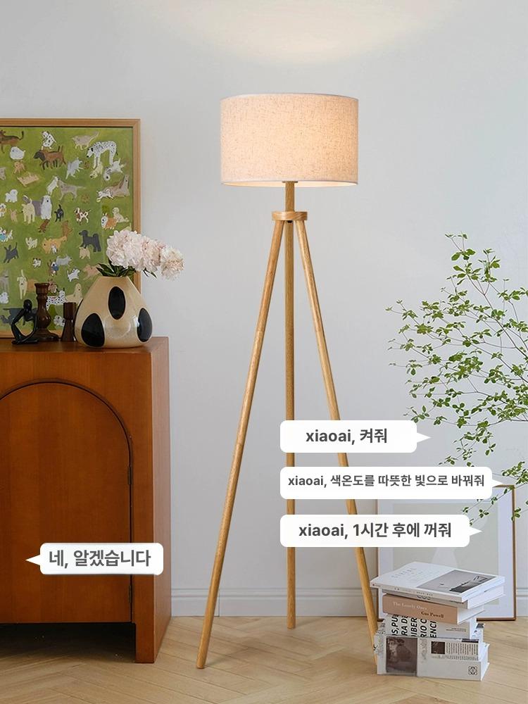 플로어 램프 무드등 침실 스탠드조명 모던 북유럽 깃털스탠드 간접조명 거실조명 - 상세 이미지 3