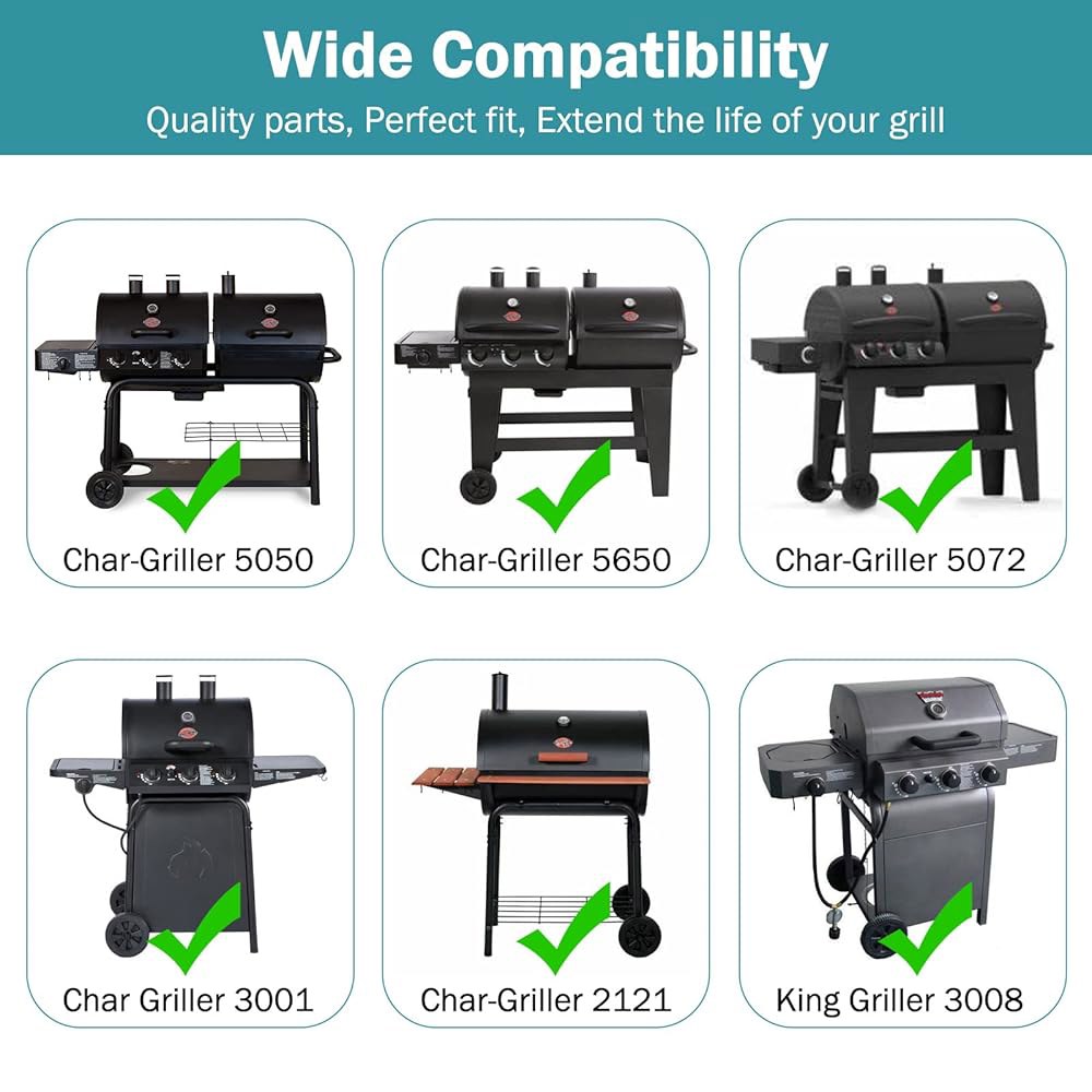 크리딧피드 그릴 교체용 Char Griller 5050, 5650, 2121, 3001, 5072, 2123, 3072, 2828, 3030, 4000, King 3008 5252 - 상세 이미지 3