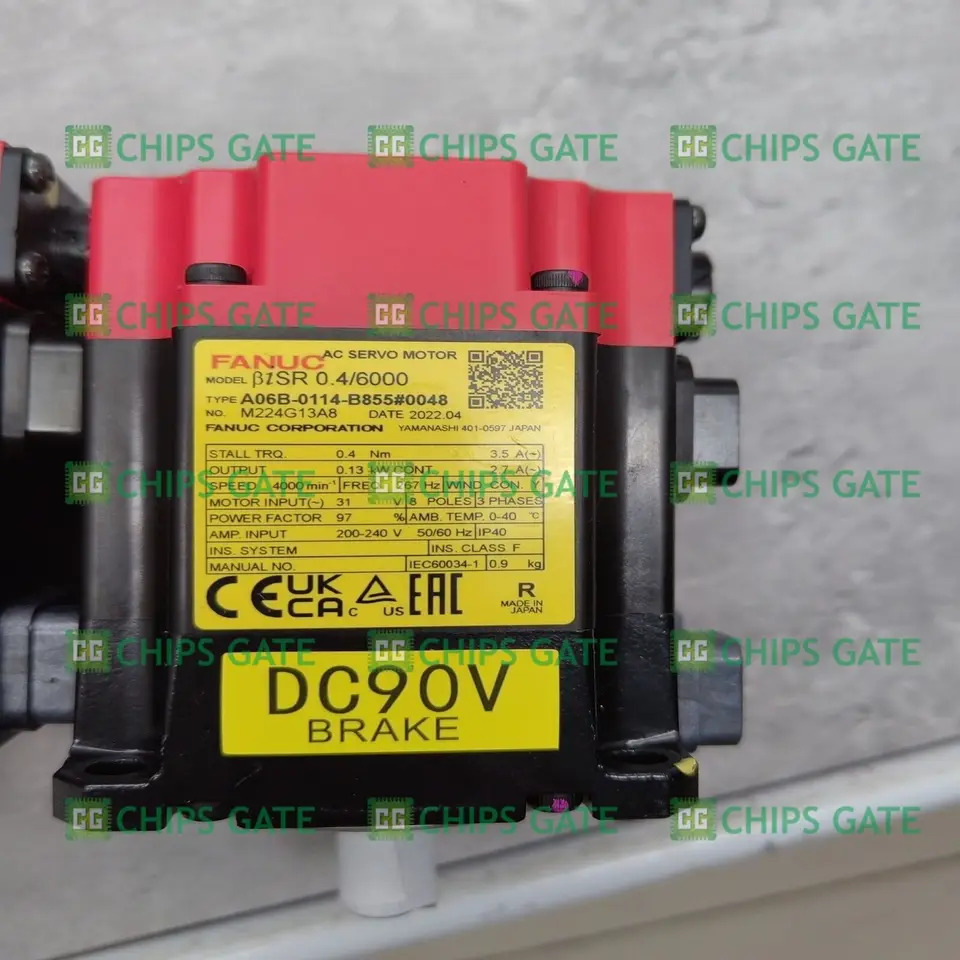리퍼 Fanuc 서보모터 A06B-0114-B855 0048 완료
