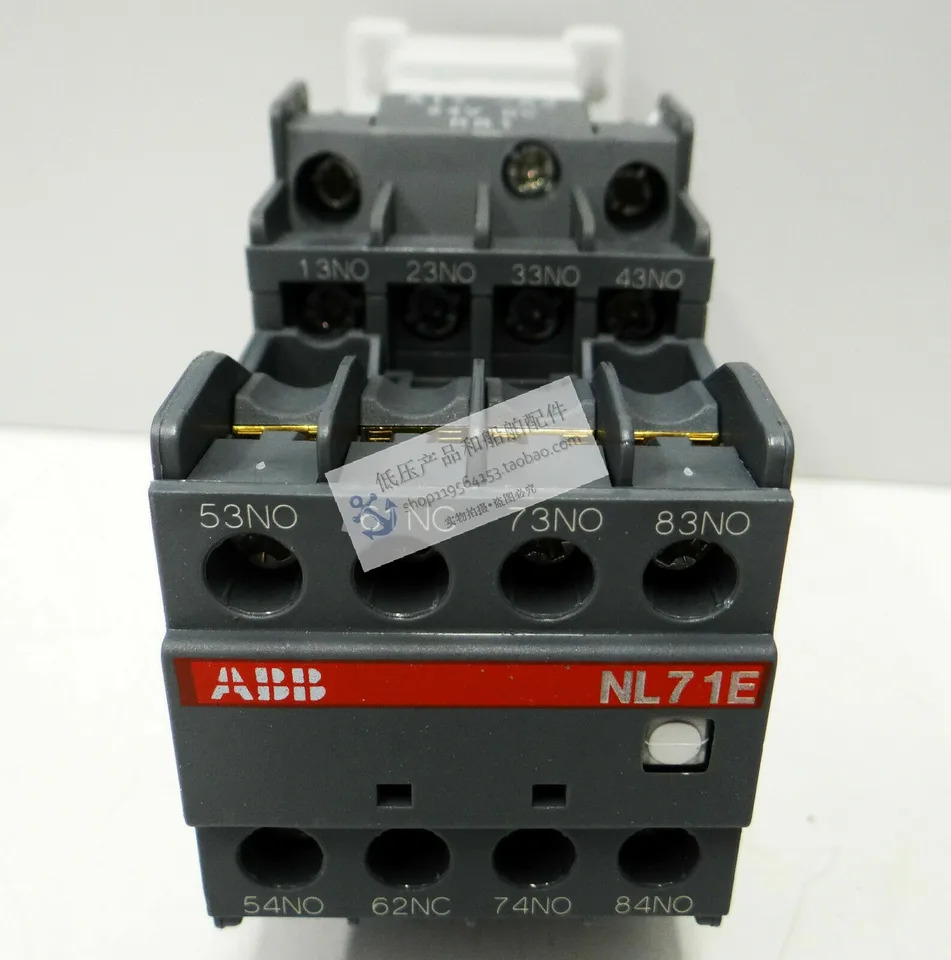 ABB 접촉기 중릴레이 NL71E 전압 24VDC 220VDC 신