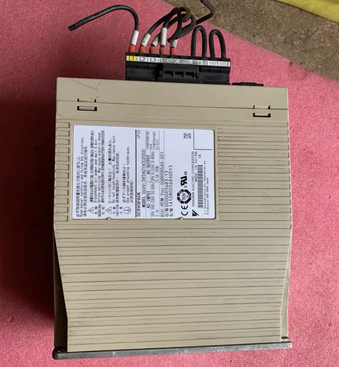 리퍼 5g 서보 드라이브 750W SGDV-5R5A01A002000