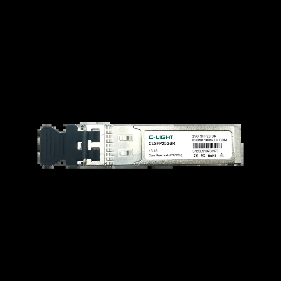 25GBASE-SR SFP28 호환 FTLF8536P4BCL 850nm 100m DOM 트랜시버 모듈 OEM