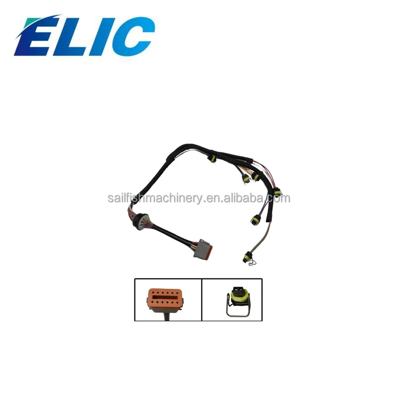 ELIC 153-8920 1538920 굴삭기 예비 부품 인젝터 하네스 3126B