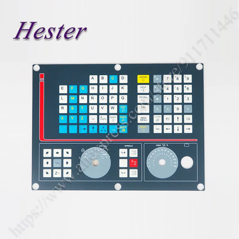 CNC 8040 멤브레키보드 필름 CNC8040 멤브레키패드신