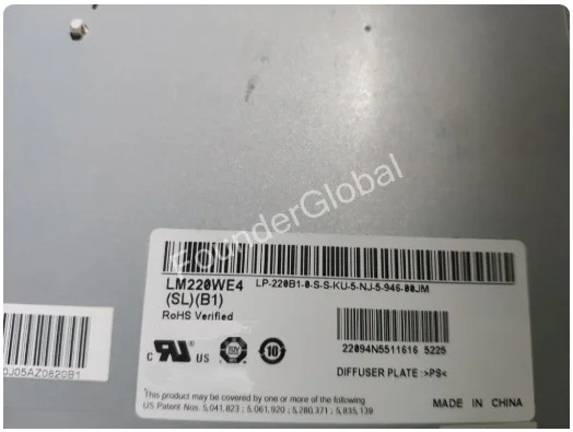 산업 장비산업LCD 모델 LM220WE4SLB1 LM220WE4-SLB1 A 등급 22인치