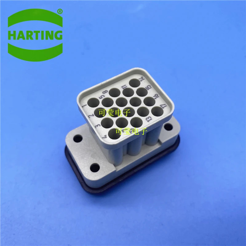 HARTING 0913001 HanQ 17/0-M-c 10A 헤비 듀티 커넥터 신
