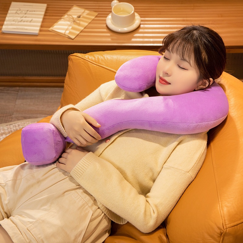 물음표 사무실 낮잠쿠션