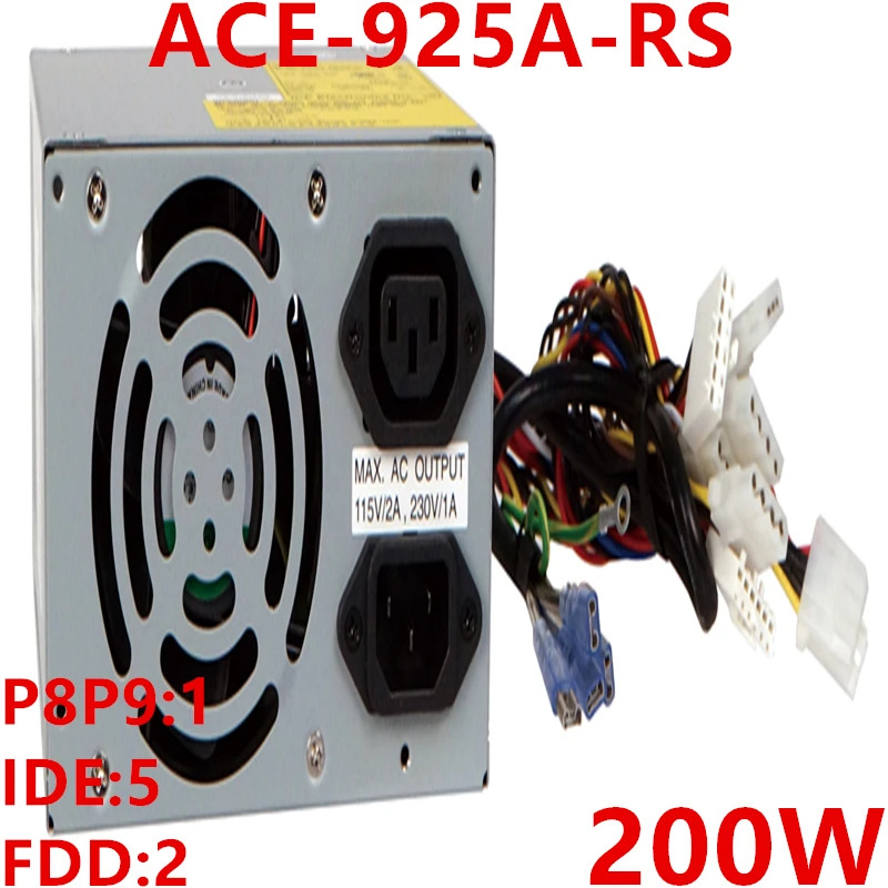 IEI AT P8P9 오리지널 전원공급장치 200W ACE-925A-RS ACE-925A