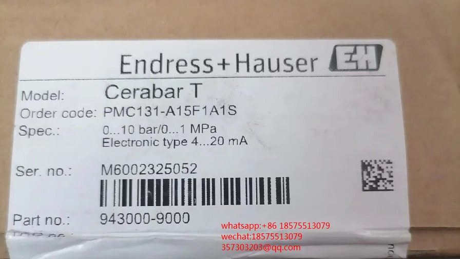 압력 트랜스미터 엔드레스 HAUSER PMC131