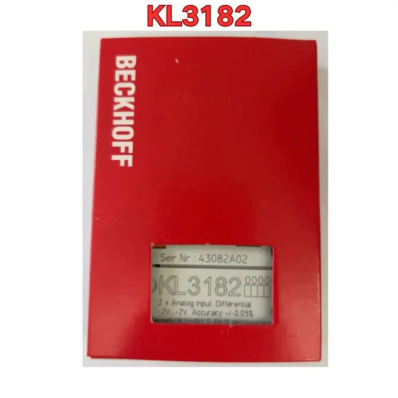 Beckhoff 모듈 KL3182 신