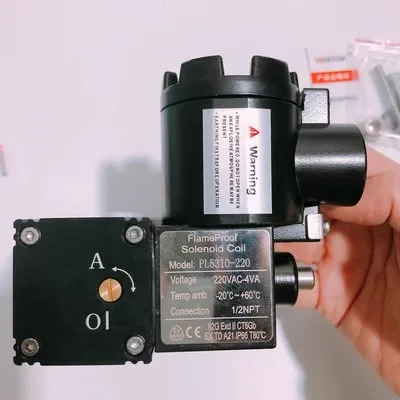 방폭 솔레노이드 코일 밸브 PL5310-024 24VDC-3.5W PL5310-220 220VAC-4VA