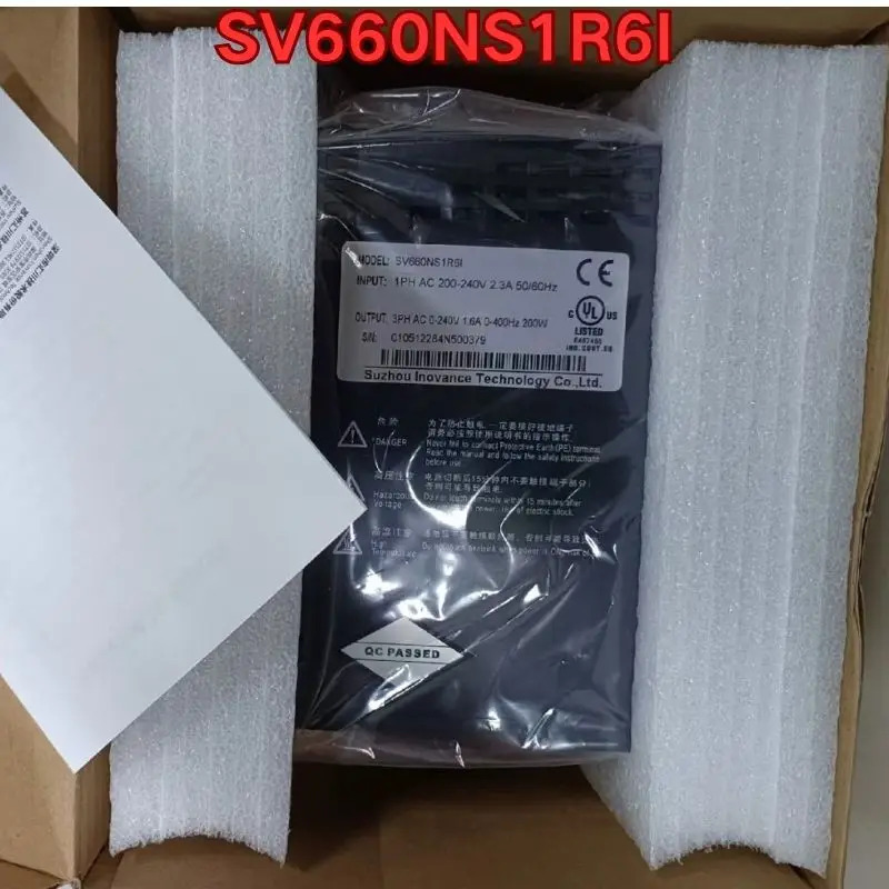 오리지널 서보 드라이브 SV660NS1R6I 신
