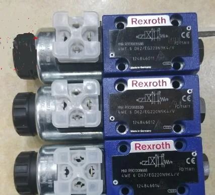 렉스로스 솔레노이드 밸브 유압 MNR R901008688 4WE6D62/EG220N9K4/V 4WE 6D6X/EG220N9K4/V 신